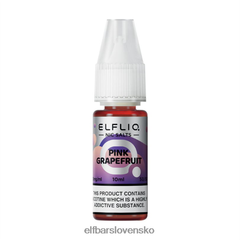 RNB6H203 elfbar elfliq ružové grapefruitové soli - 10 ml-20 mg/ml jedna farba elektronické cigarety