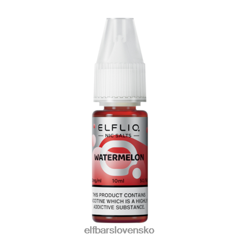 RNB6H204 elfbar elfliq melónové soli - 10ml-10 mg/ml jedna farba elektronické cigarety
