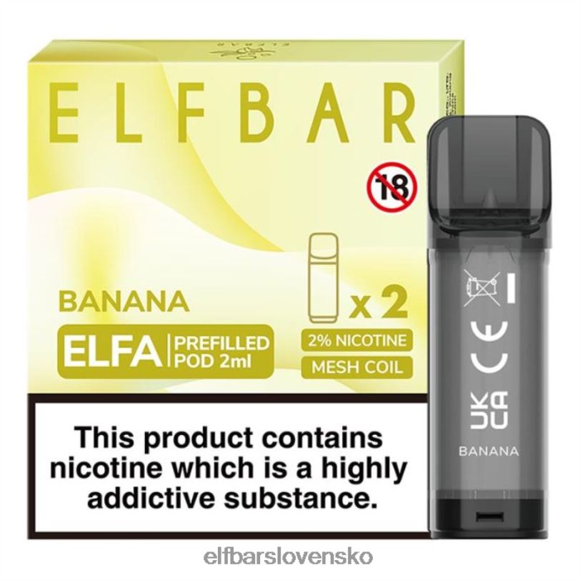 RNB6H114 elfbar elfa naplnená tobolka - 2 ml - 20 mg (2 balenia) čučoriedka kyslá malina elektronické cigarety