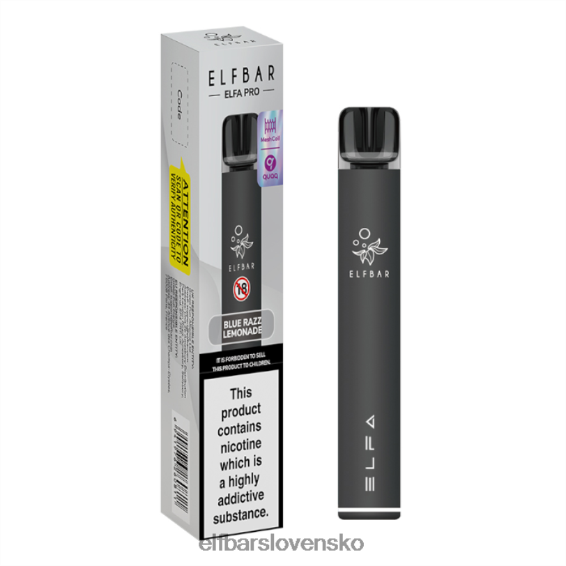 RNB6H76 elfbar súprava elfa pro pod - dobíjacia twilight green + citrón a limetka vopred naplnená lusk elektronické cigarety