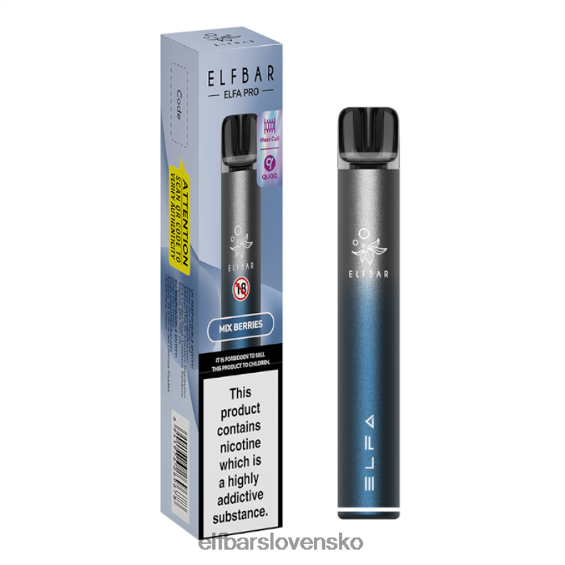 RNB6H76 elfbar súprava elfa pro pod - dobíjacia twilight green + citrón a limetka vopred naplnená lusk elektronické cigarety