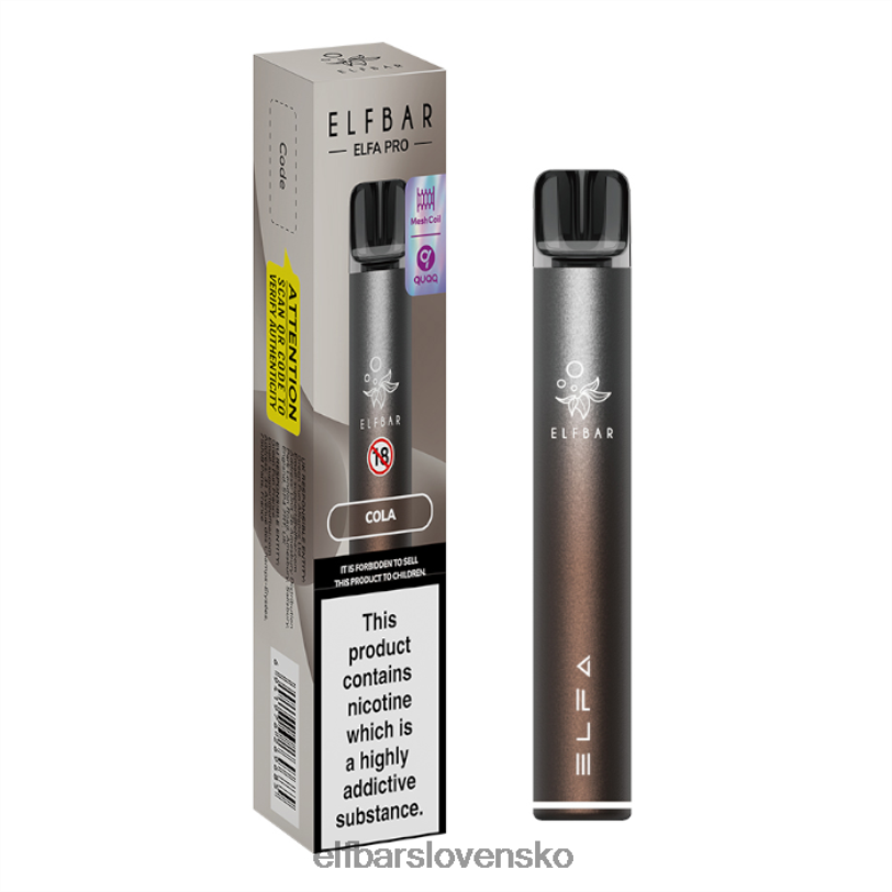 RNB6H76 elfbar súprava elfa pro pod - dobíjacia twilight green + citrón a limetka vopred naplnená lusk elektronické cigarety