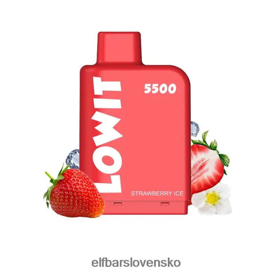 čučoriedkový ľad elektronická cigareta JNN0TH138 predplnená pod lowit 5500 šlukov 2%nic ELFBAR