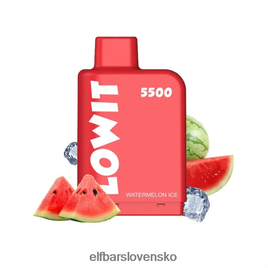 čučoriedkový ľad elektronická cigareta JNN0TH138 predplnená pod lowit 5500 šlukov 2%nic ELFBAR