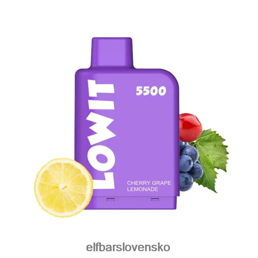 zmiešané bobule elektronická cigareta JNN0TH143 predplnená pod lowit 5500 šlukov 2%nic ELFBAR