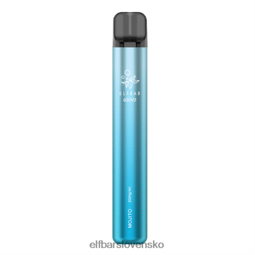 RNB6H17 elfbar 600v2 jednorazová vapka - 20 mg mojito elektronické cigarety