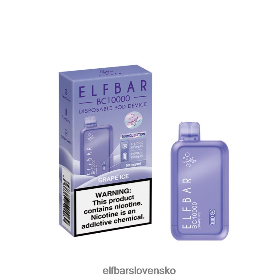 broskyňový ľad elektronická cigareta JNN0TH7 najlepšia príchuť jednorazová vape bc10000 ľadová séria ELFBAR