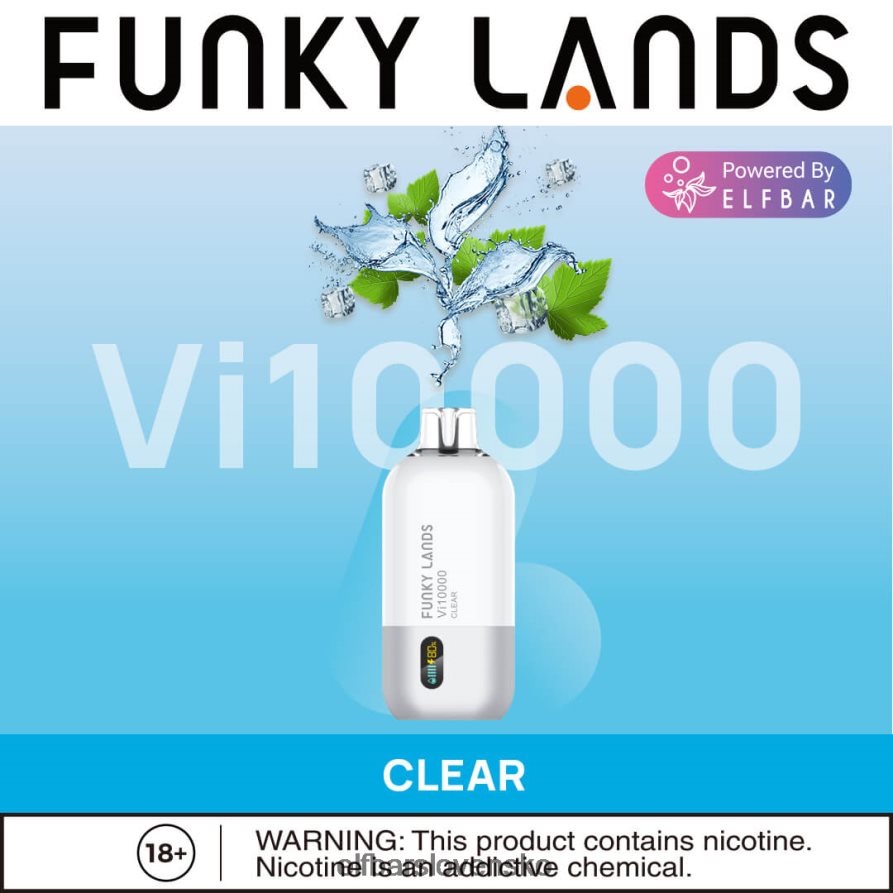 brusnicový hroznový duo ľad elektronická cigareta JNN0TH165 funky lands jednorazový vape vi10000 potiahnutí ELFBAR