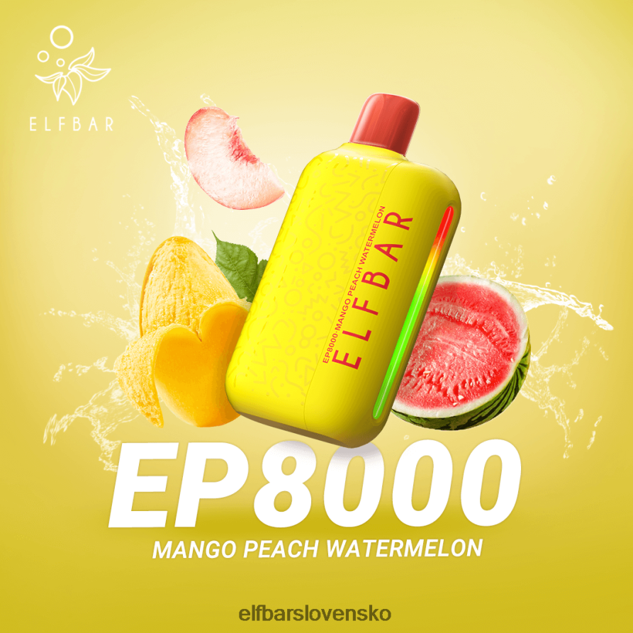 dvojité mango elektronická cigareta JNN0TH68 jednorazové vape nové ep8000 obláčiky ELFBAR