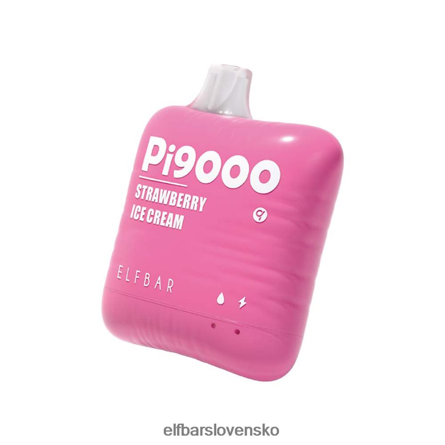jahodový elektronická cigareta JNN0TH118 pi9000 jednorazová vapka 9000 potiahnutí ELFBAR