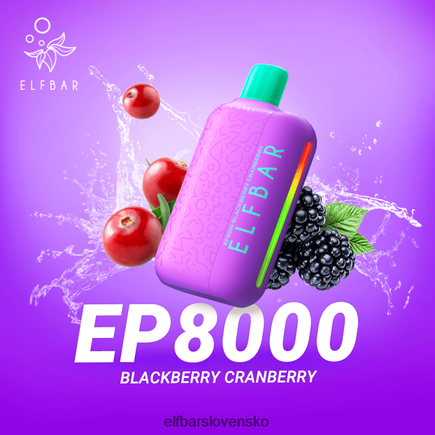 modrý razz ľad elektronická cigareta JNN0TH65 jednorazové vape nové ep8000 obláčiky ELFBAR