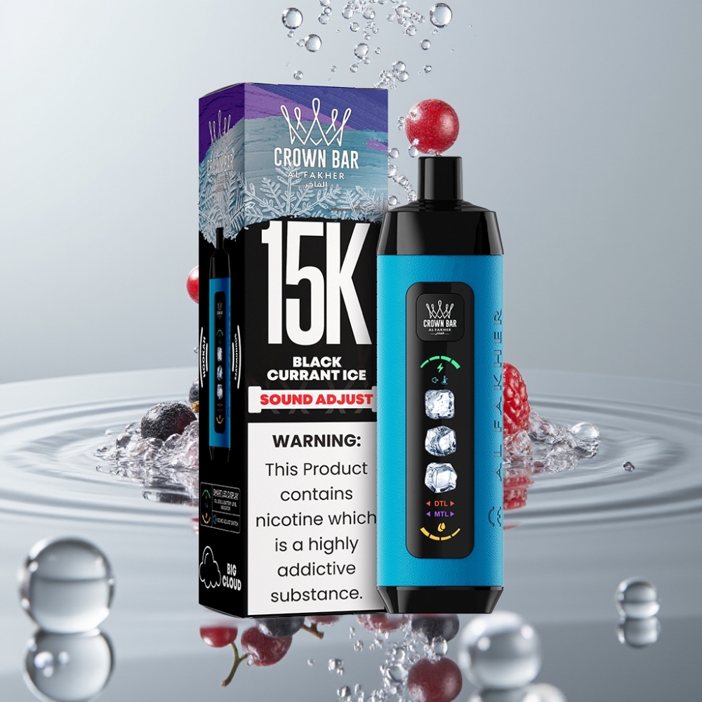 Al Fakher 15k Ice Adjust Clouds 15000 Puffs 22ml Čierne Ríbezle Ľadová