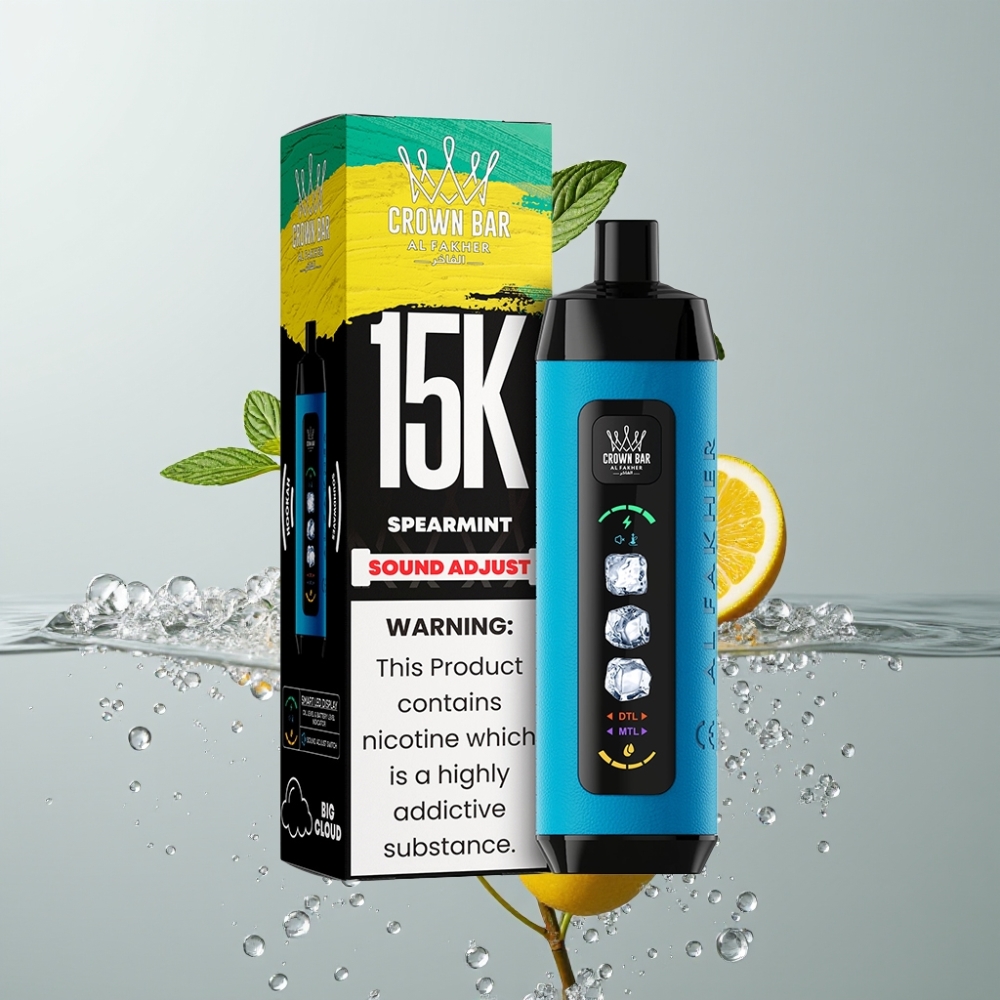 Al Fakher 15k Ice Adjust Clouds 15000 Puffs 850mAh 22ml Mätovka