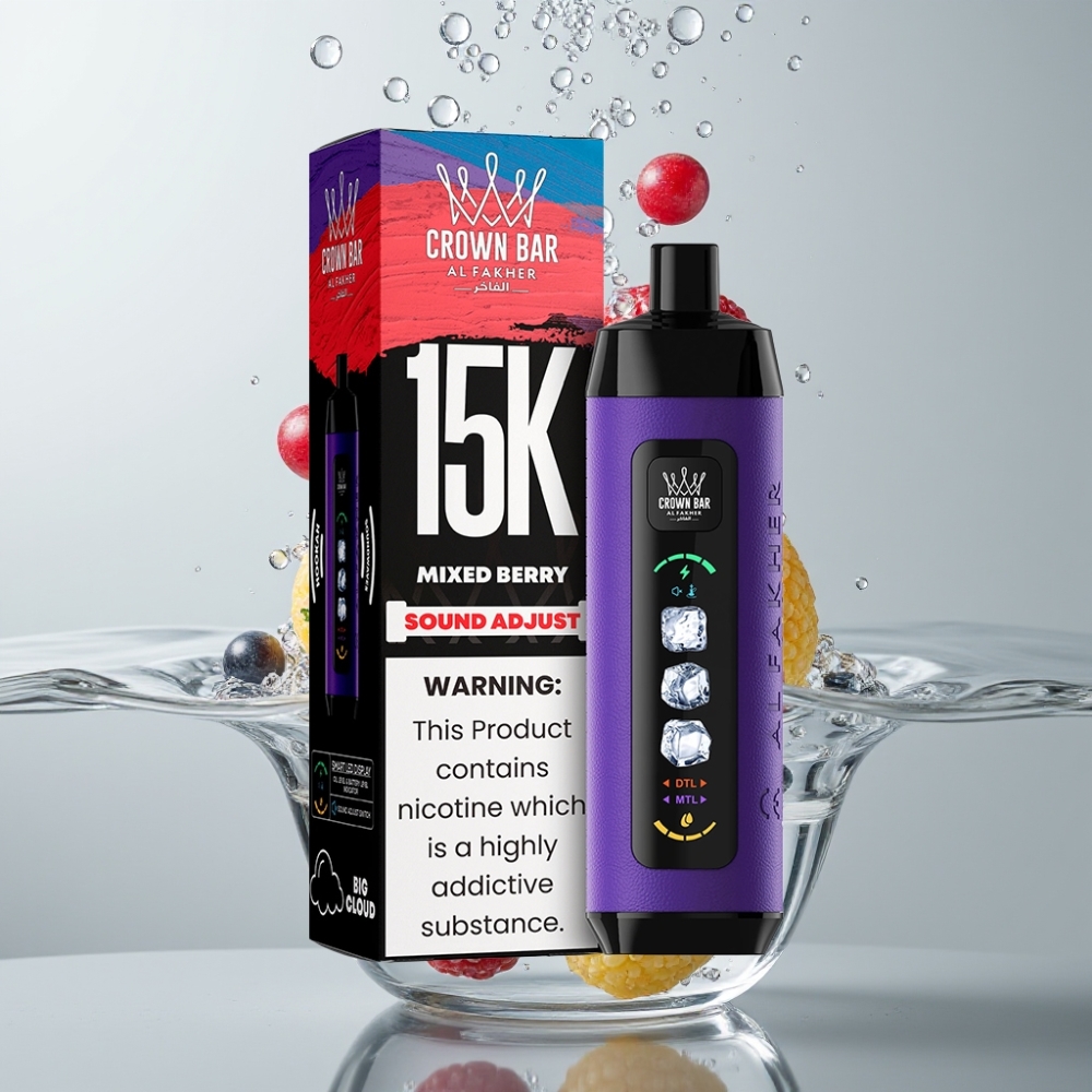 Al Fakher 15k Ice Adjust Clouds 15000 ťahov 22ml Mixované Bobule