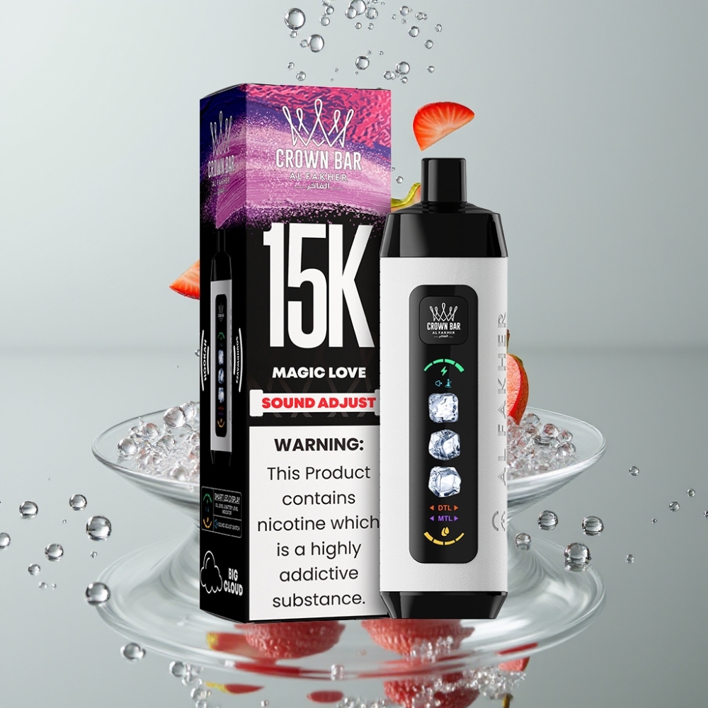 Al Fakher 15k Ice Adjust Clouds 15000 fajok 22ml Magic Love