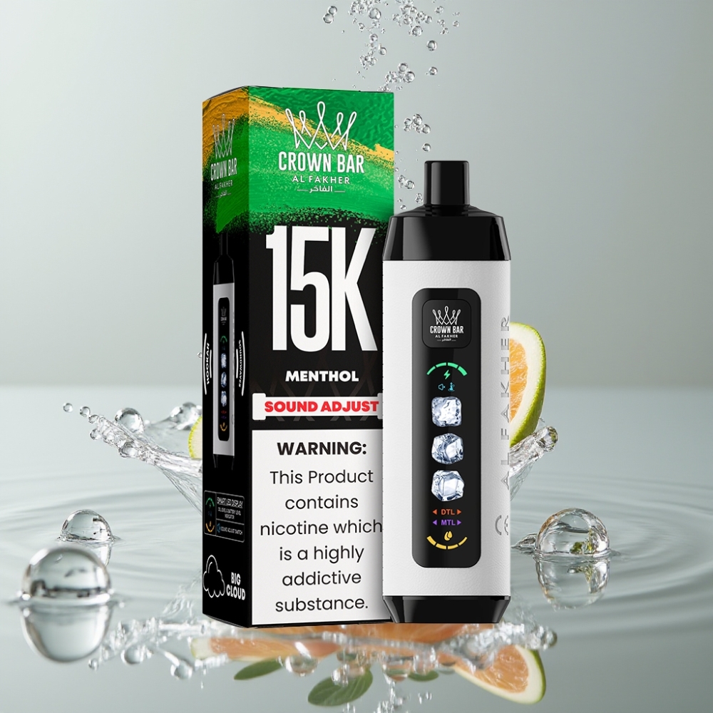 Al Fakher Ice Adjust 15k Mentol LED Mesh 22ml vape wholesale Slovakia