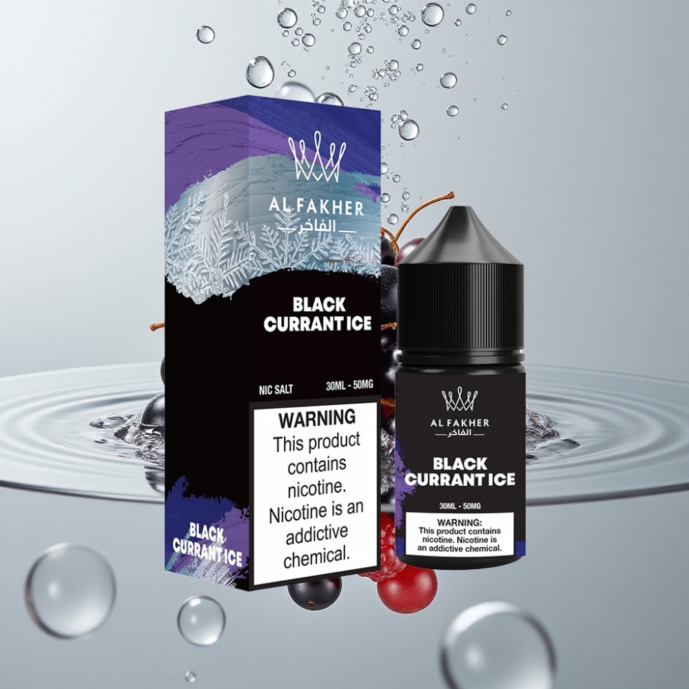 AL Fakher Nicotine Salt 50MG Čierny Ríbezľový ľad 30ml
