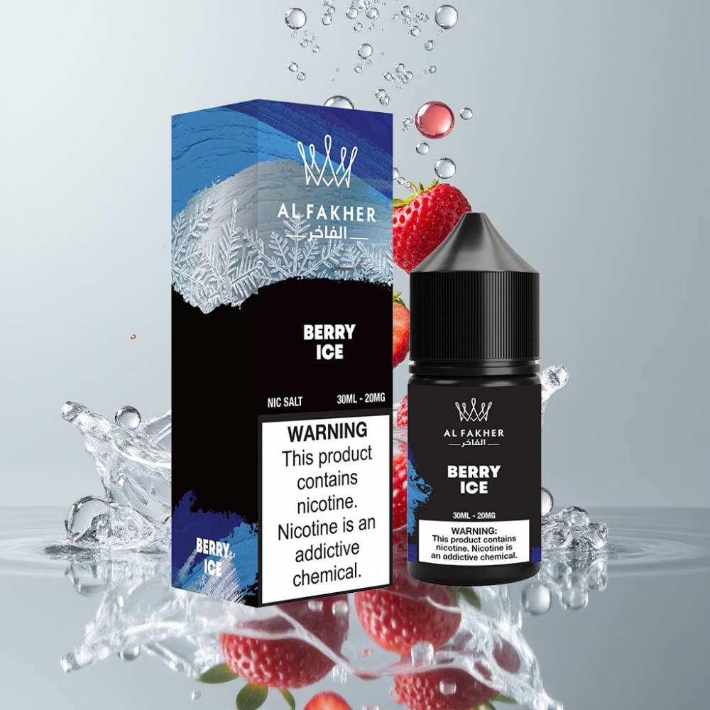 AL Fakher Nicotine Salt E-Liquid 30ml 20MG Bobuľový ľad