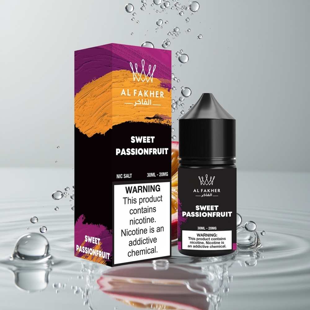 AL Fakher Nicotine Salt E-Liquid 30ml Sladká Maracuja 20MG