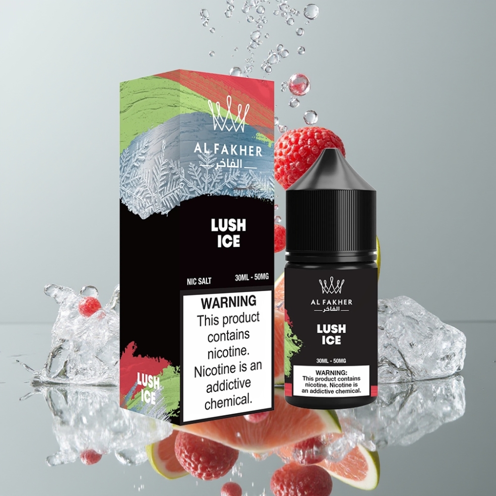 AL Fakher Nicotine Salt E-Liquid 30ml Šťavnatý ľad 50mg