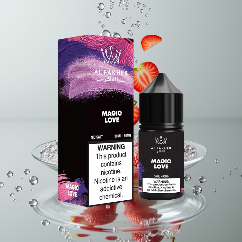 AL Fakher Nicotine Salt E-Liquid Pufy 50MG Kúzlo lásky 30ml