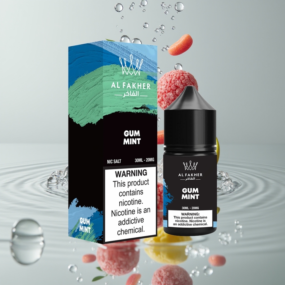 AL Fakher Nicotine Salt Žuvacia Guma Mätová 20MG 30ml