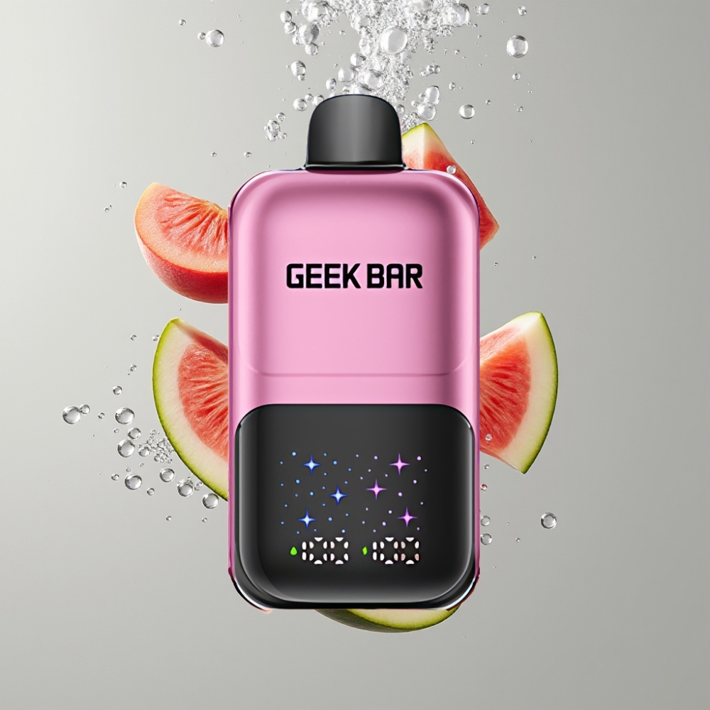 GEEK BAR 2GO 50000 Puffs 20ml Dual Tank Broskyňa & Vodný Melón Disposable Vape Pen