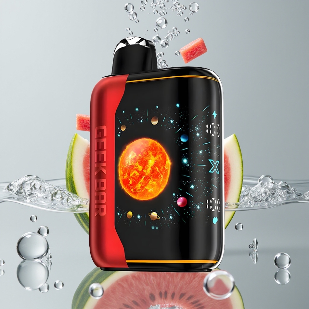 GEEK BAR Platinum Edition 25000 Puffov Vodný Melón Ice Dual Mesh Coil