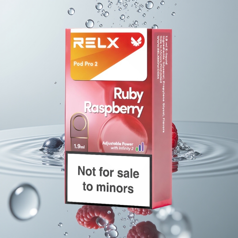 RELX Pod Pro 2 600 ťahov 0% nikotínu Modrá malina vape wholesale Slovakia