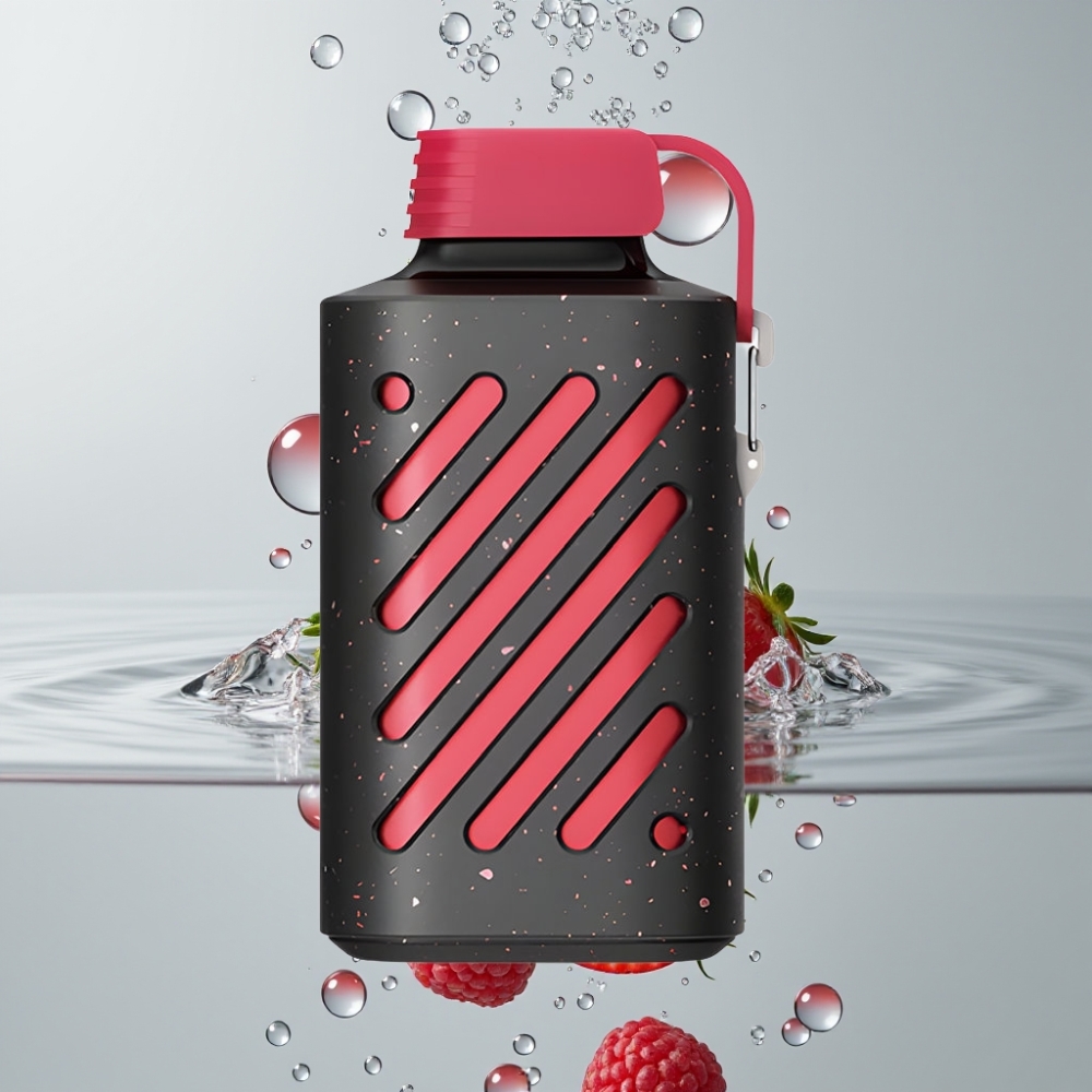 VOZOL GEAR 10000 20ml Jahoda Malina Multi-Funkčný Západka VAMT Mesh Coil