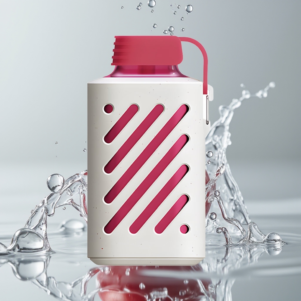 VOZOL GEAR 10000 Čerešňový ľad Multi-Functional Buckle Enlarged Liquid Capacity