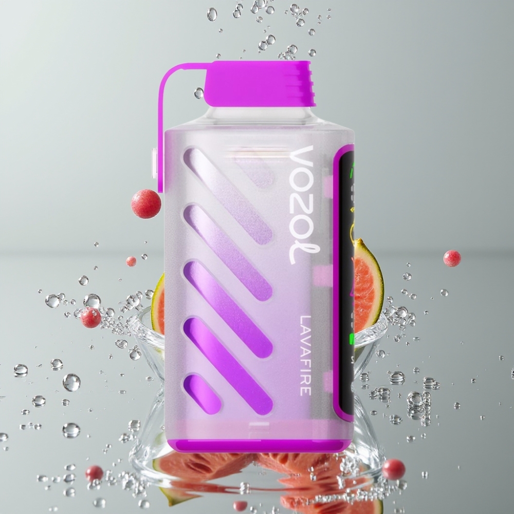 VOZOL Gear Power 20000 Puffs Dual Mesh Coil Full Screen Display Lavový Oheň