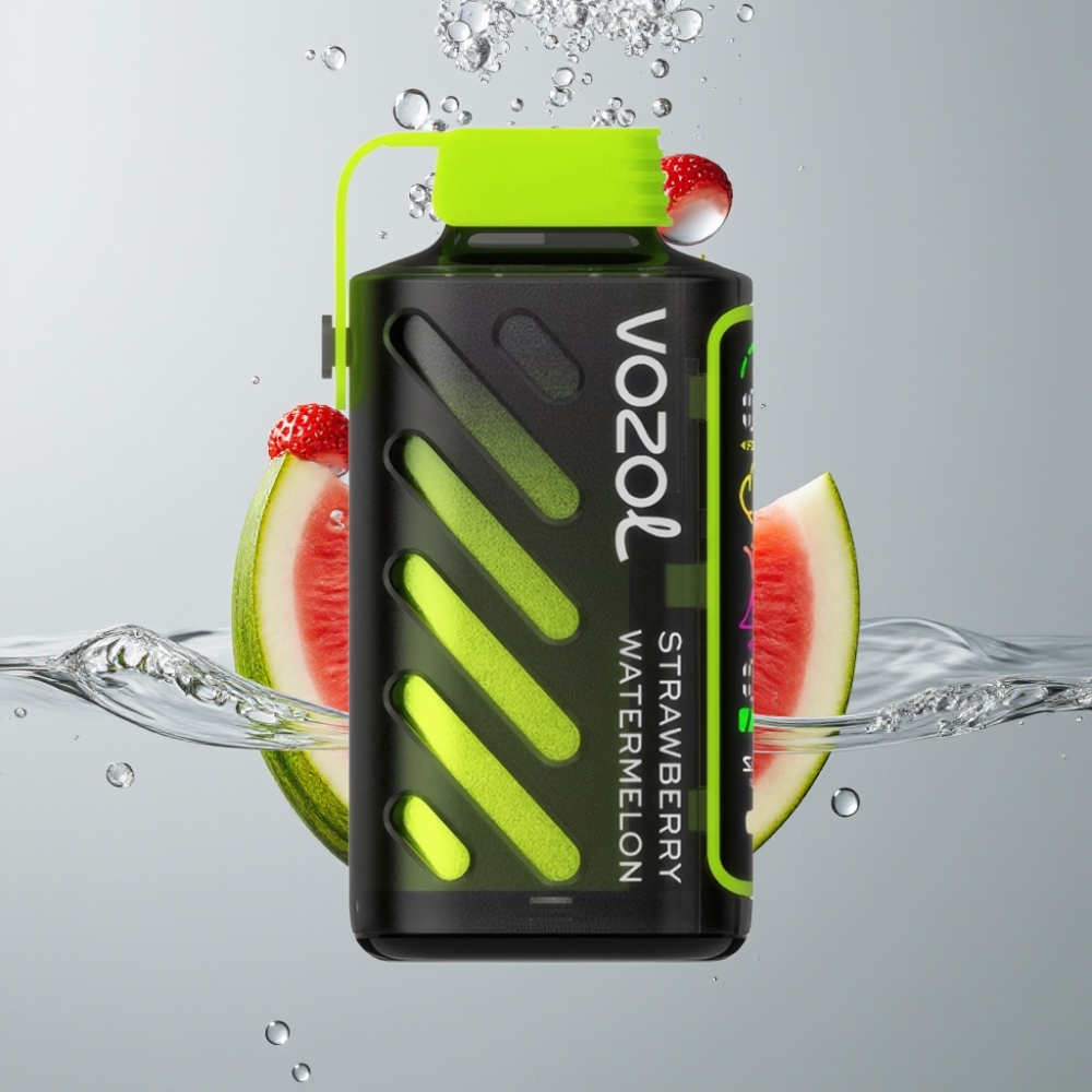 VOZOL Gear Power 20000 Puffs Dual Mesh Coil Jahoda Vodný Melón
