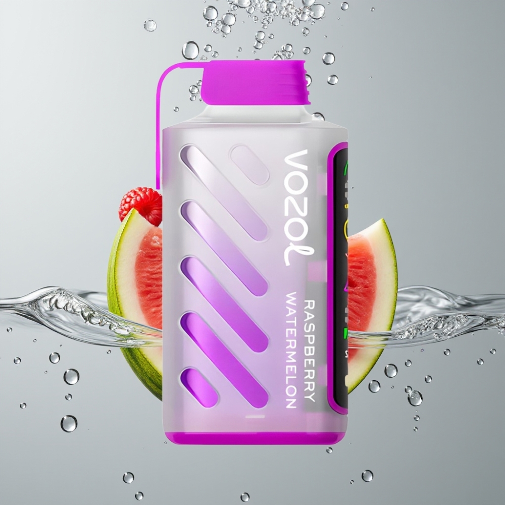 VOZOL Gear Power 20000 Puffs Dual Mesh Coil Malina Vodný Melón