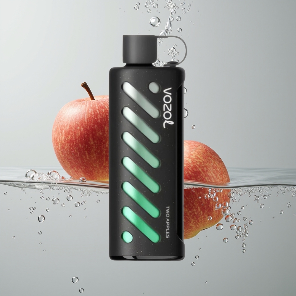 VOZOL Gear Shisha 25000 Púfov Dual Mesh Dve Jablká S.i.L.C Tech