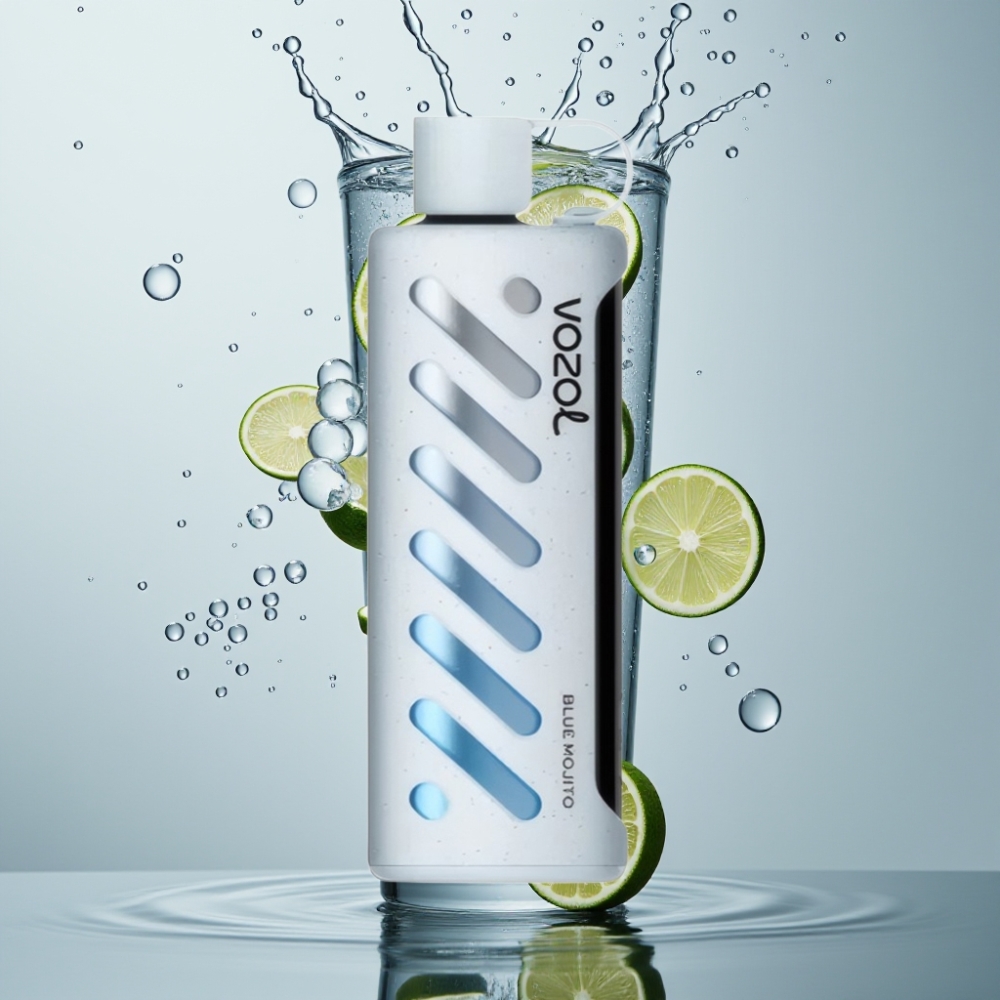 VOZOL Gear Shisha 25000 Puf Modrá Mojito Dual Mesh 1000mAh