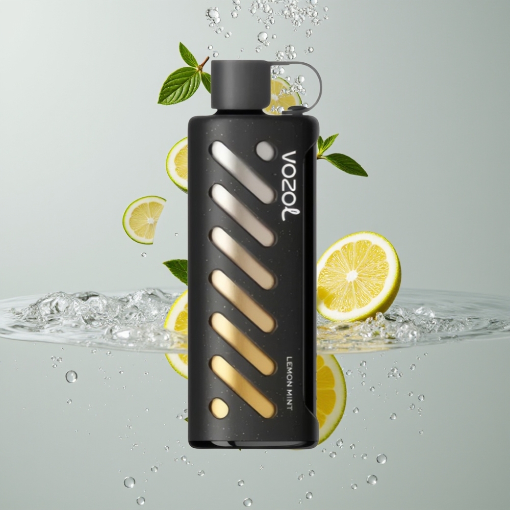 VOZOL Gear Shisha 25000 Puffs Citrónová Mäta Dual Mesh Dual Modes