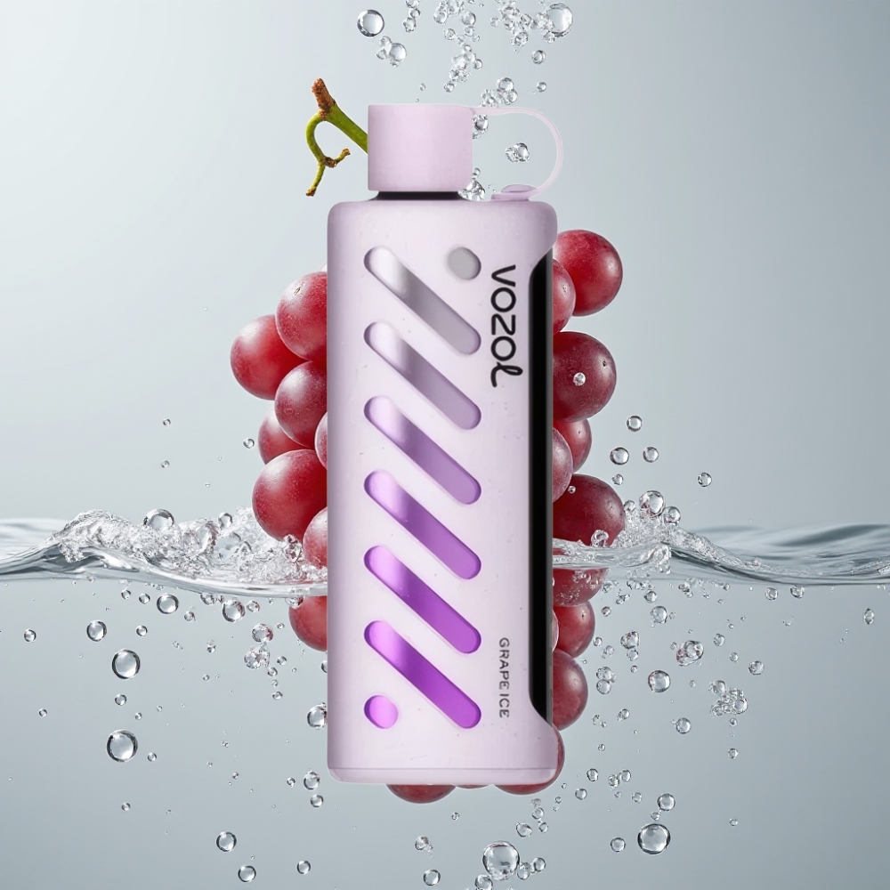 VOZOL Gear Shisha 25000 Puffs Dual Mesh Hroznový ľad