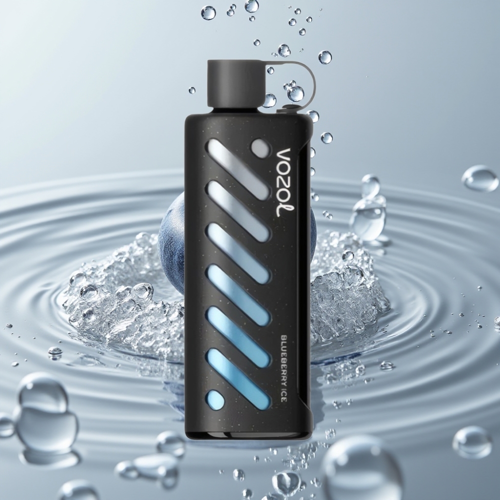 VOZOL Gear Shisha 25000 Puffs Dual Mesh Modré Bobuľové Ľadové