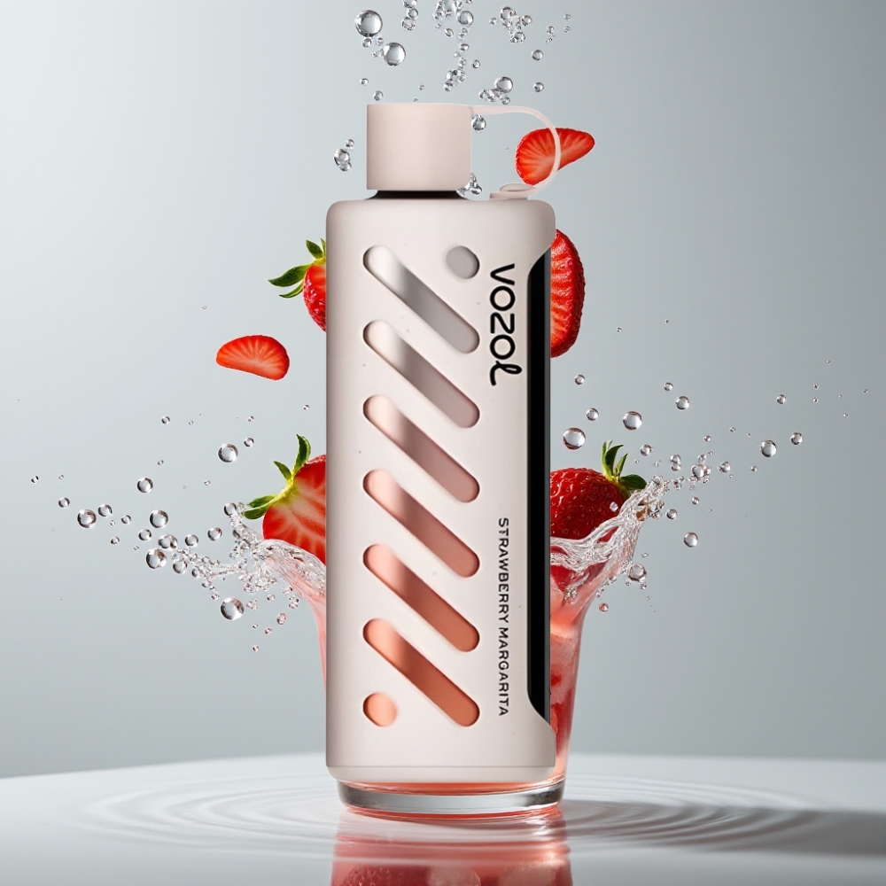 VOZOL Gear Shisha 25000 Puffs Jahodová Margarita Dual Mesh 1000mAh