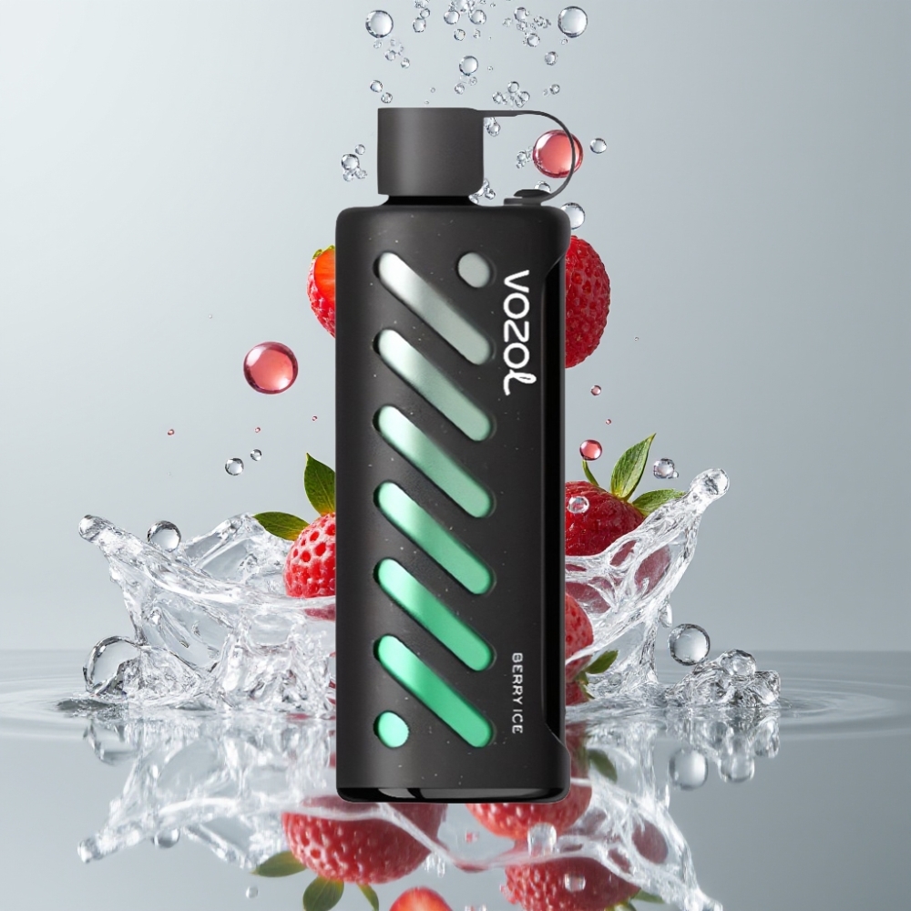 VOZOL Gear Shisha 25000 Pufov Dual Mesh Bobuľový ľad