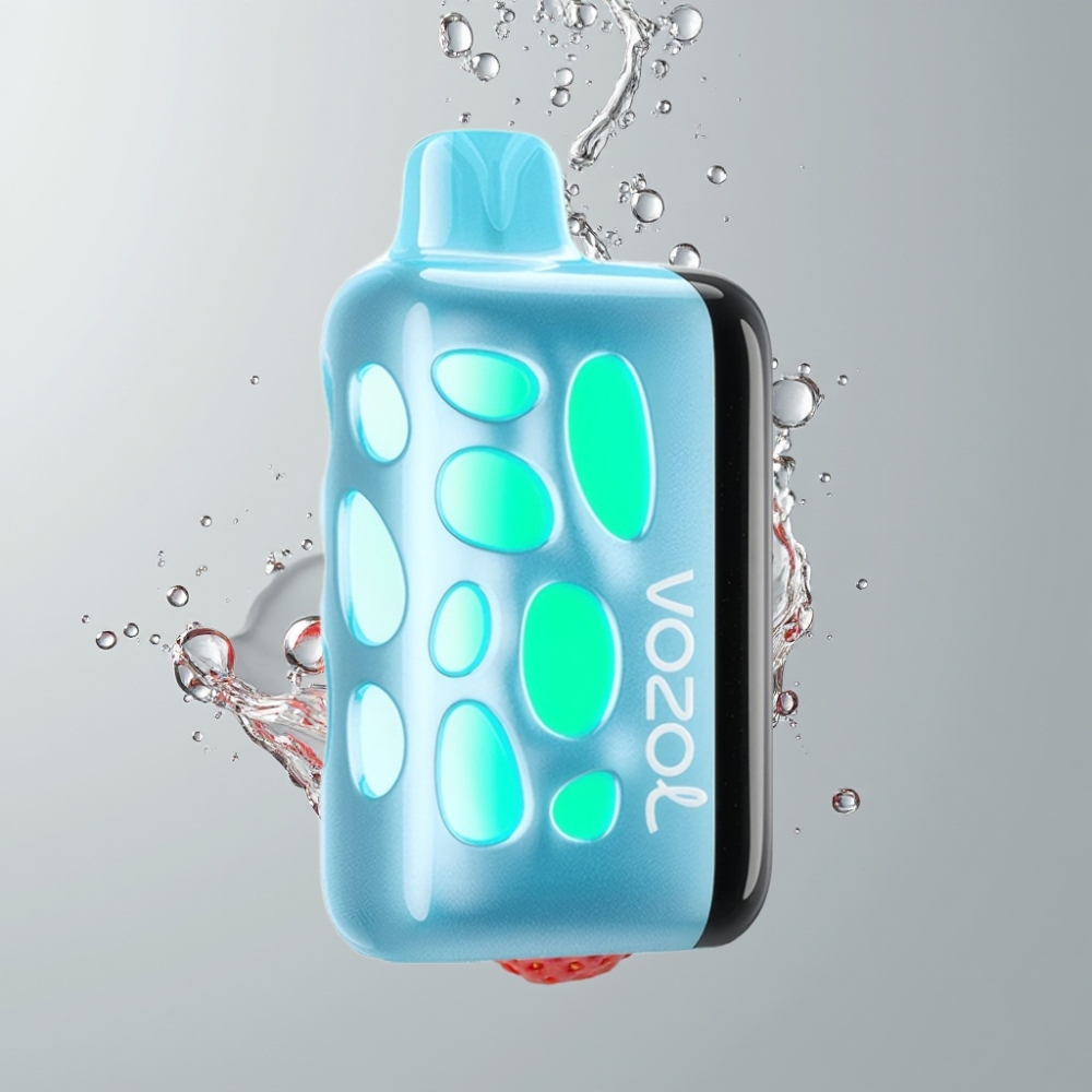 VOZOL RAVE 40000 Disposable Vape 270° Vibrant Glow Čerešňa Jahoda 1000mAh