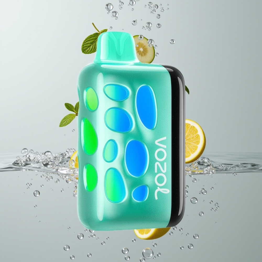 VOZOL RAVE 40000 Disposable Vape Chladivá Mäta s Beat-Synced Party Mode a 1000mAh Batéria