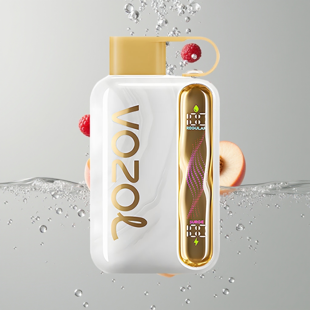 VOZOL STAR 40000 Puffs 1000mAh Biela Broskyňa Malina Disposable Vape