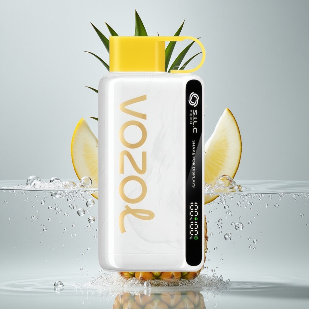 VOZOL STAR 9000/12000 Disposable Vape Ananás Kokos Ľad 650mAh S.i.L.C TECH