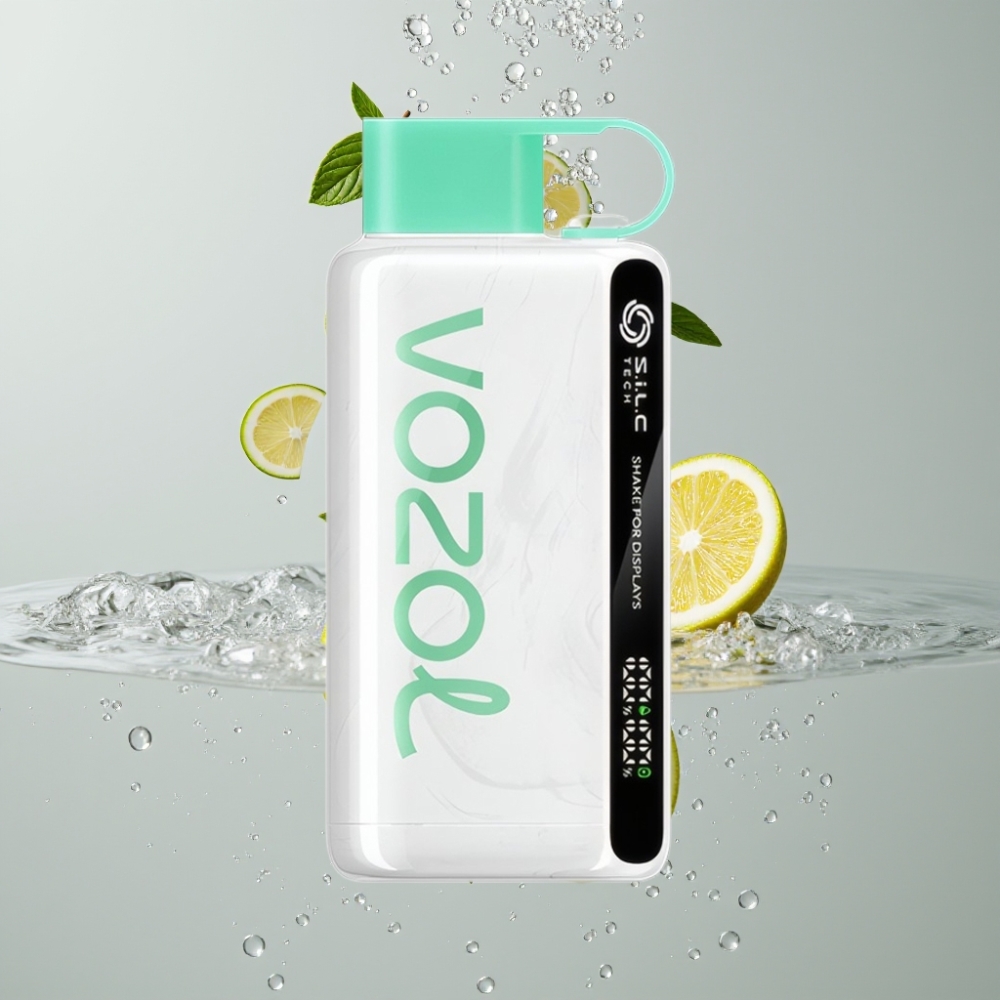 VOZOL STAR 9000/12000 Disposable Vape Citrónová Mäta 650mAh S.i.L.C TECH