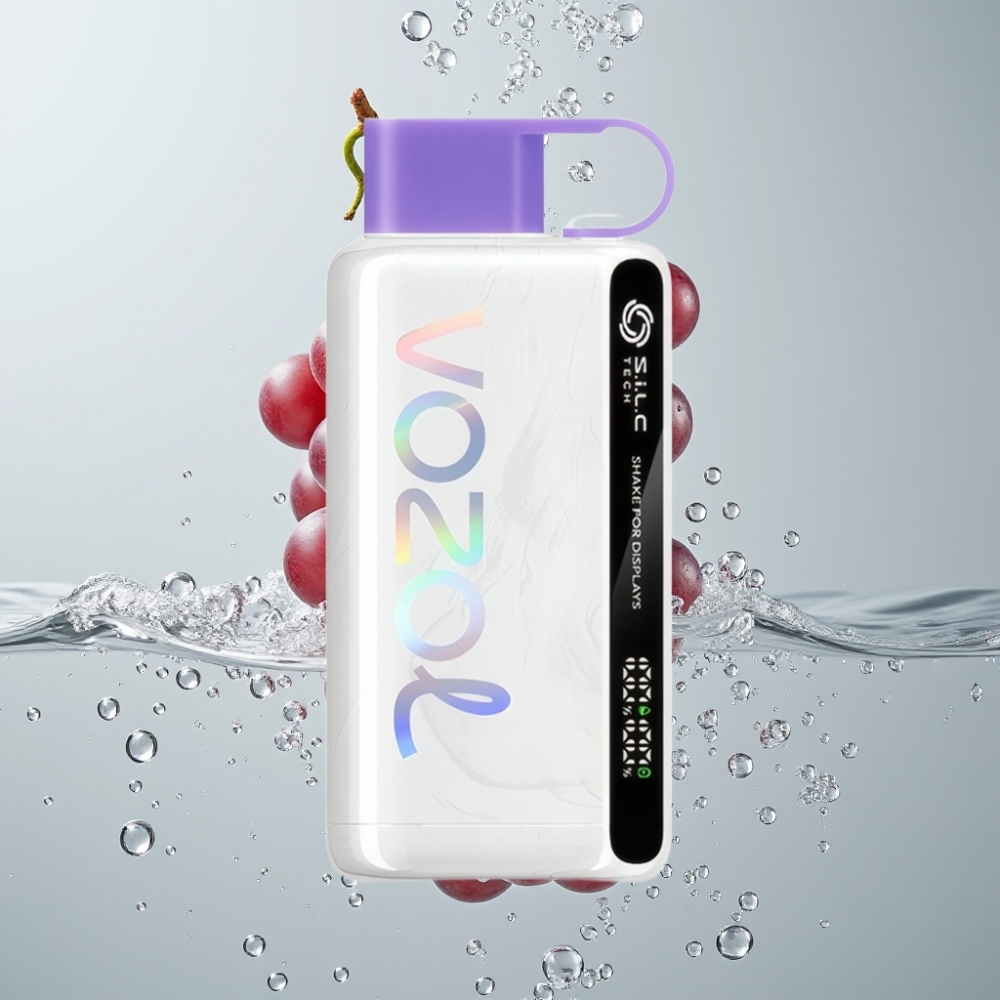 VOZOL STAR 9000/12000 Disposable Vape Hroznový ľad s 650mAh a rýchlejším nabíjaním