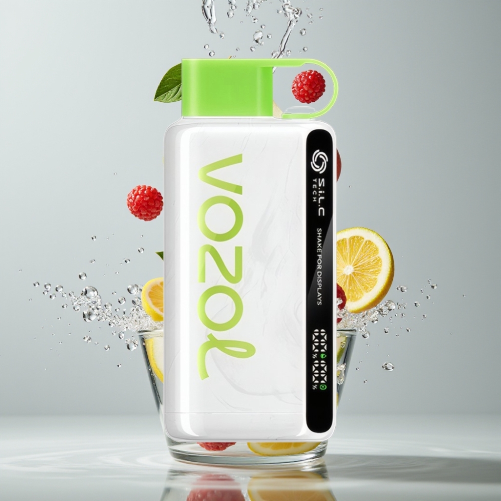 VOZOL STAR 9000/12000 Disposable Vape Jablko s kyslou príchuťou a ľadom, 650mAh, S.i.L.C TECH