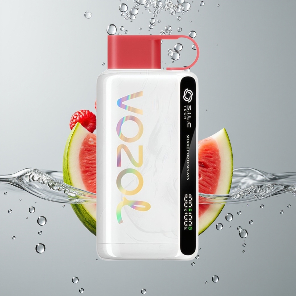 VOZOL STAR 9000/12000 Disposable Vape Raspberry Watermelon S.i.L.C TECH 650mAh