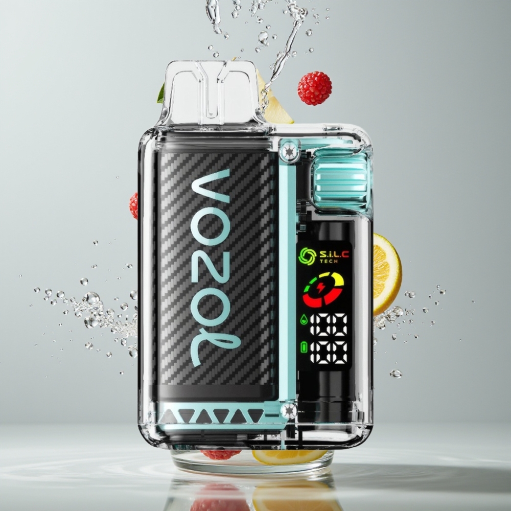 VOZOL Vista 20000 Puffs 650mAh Kyslé Jablko Ľad OLED